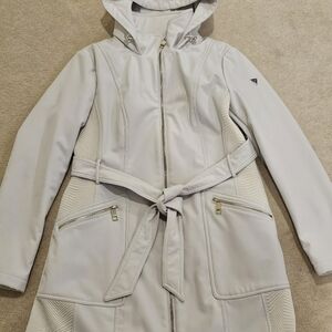 Guess  Hooded Belted Trench Coat